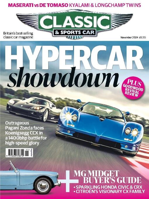 Title details for Classic & Sports Car by Haymarket Media Group Ltd - Available